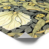 Poster William Morris Pimpernel Fond d'écran floral (Coin)