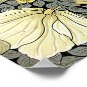 Poster William Morris Pimpernel Fond d'écran floral (Coin)