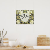 Poster William Morris Pimpernel Fond d'écran floral (Cuisine)