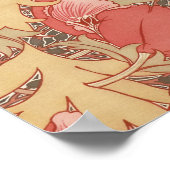 Poster William Morris Poppies Floral Art (Coin)