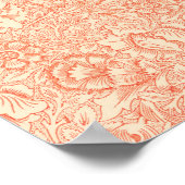 Poster William Morris Serpent à couronne Nature Art Vinta (Coin)