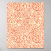 Poster William Morris Serpent à couronne Nature Art Vinta (Devant)