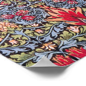 Poster William Morris Snakeshead Floral Art Nouveau (Coin)