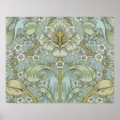 Poster William Morris Spring Thicket : Floral antique (Devant)