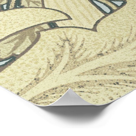 Poster William Morris St James Acanthus Fond d'écran (Coin)