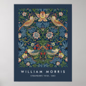 Poster William Morris Strawberry Thief (Devant)