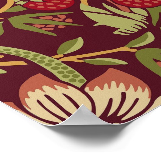 Poster William Morris Strawberry Thief (Coin)