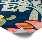 Poster William Morris Strawberry Thief Motif floral (Coin)