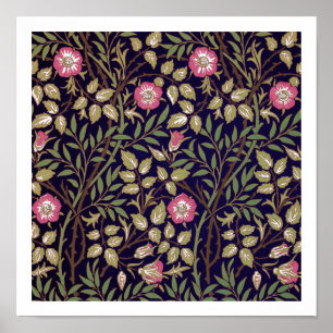 Poster William Morris Sweet Briar Art Nouveau Floral