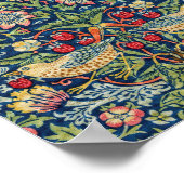 Poster William Morris - Thief aux fraises (Coin)