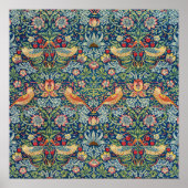 Poster William Morris - Thief aux fraises (Devant)