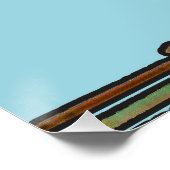 Poster William Morris Tree Frieze Fond d'écran floral (Coin)