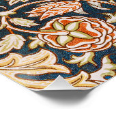 Poster William Morris Trent Garden Flower Motif classique (Coin)