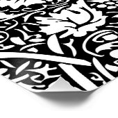 Poster William Morris Vin de raisin noir blanc (Coin)