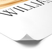 Poster William Morris Vintage Terracotta Sage Peonies (Coin)