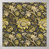 Poster William Morris Wey Fond d'écran Floral (Devant)