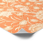 Poster William Morris Wild Tulip célèbre motif (Coin)