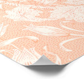 Poster William Morris Wild Tulip Floral Design Art (Coin)