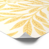 Poster William Morris Willow Botanique d'inspiration natu (Coin)