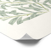 Poster William Morris Willow Bough Art Exposition Imprime (Coin)
