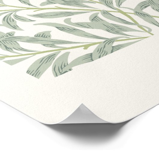 Poster William Morris Willow Bough Art Exposition Imprime (Coin)