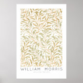 Poster William Morris Willow Bough Wall Art (Devant)
