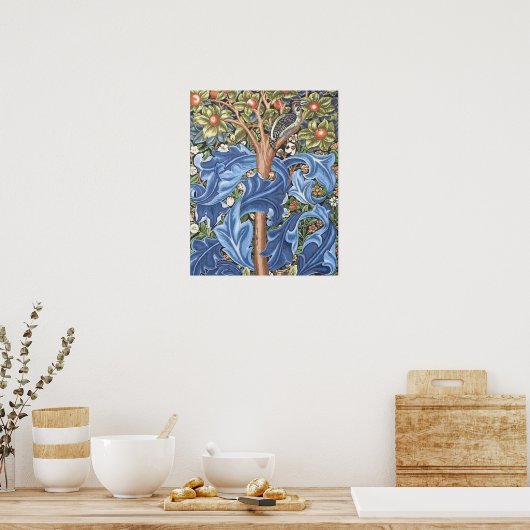 Poster William Morris Woodpecker Tapestry (Cuisine)