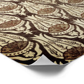 Poster William Morris's Furnishing fabric célèbre (Coin)