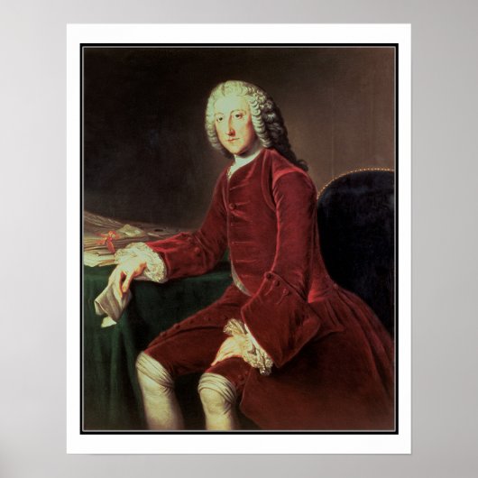 Poster William Pitt l'"aîné", plus tard 1er comte de Chat (Devant)