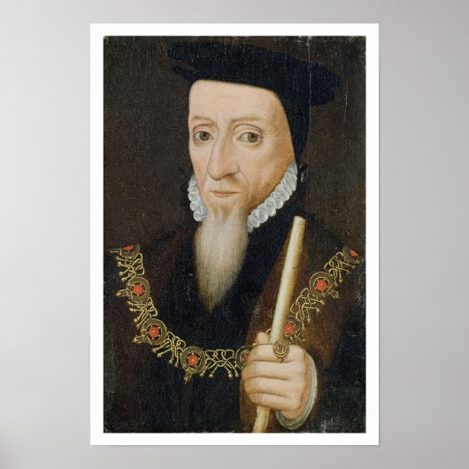 Poster William Powlett (1475-1572) (Devant)