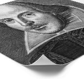 Poster William Shakespeare 1623 (Coin)