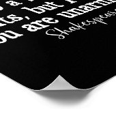 Poster William Shakespeare Battle Of Wits English Literat (Coin)