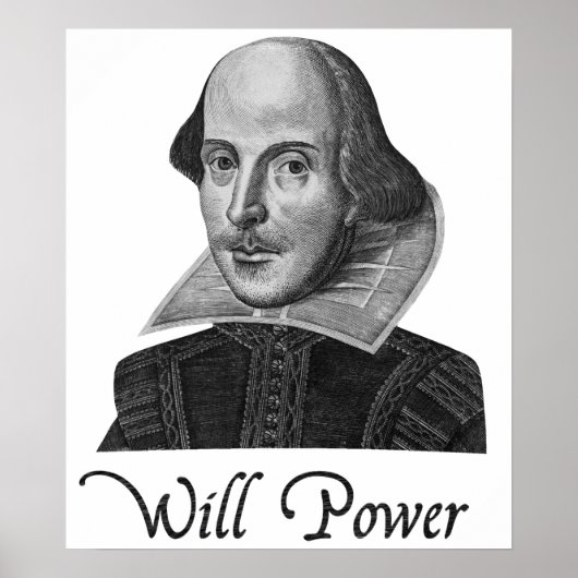Poster William Shakespeare va prendre le pouvoir (Devant)