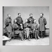 Poster William Sherman et ses généraux (Devant)