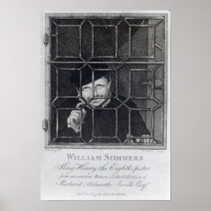 Poster William Sommers, gravé par R. Clamp, 1794