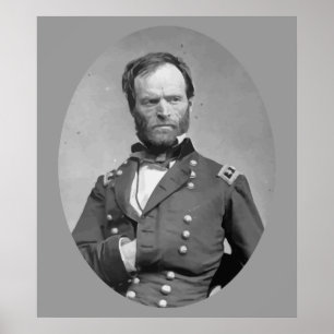 Poster William Tecumseh Sherman