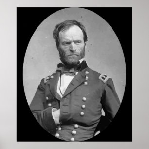 Poster William Tecumseh Sherman