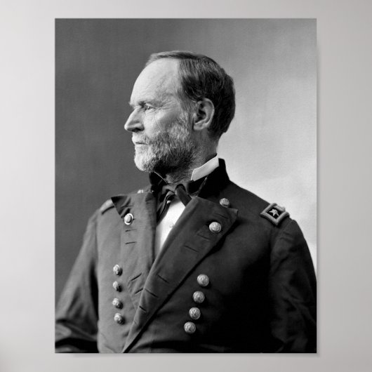 Poster William Tecumseh Sherman (Devant)