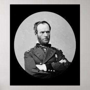 Poster William Tecumseh Sherman