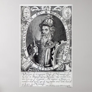 Poster William the Conqueror, 1618