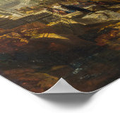 Poster William Turner - Didon construisant Carthage (Coin)