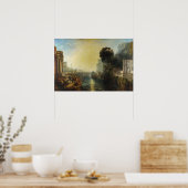 Poster William Turner - Didon construisant Carthage (Cuisine)