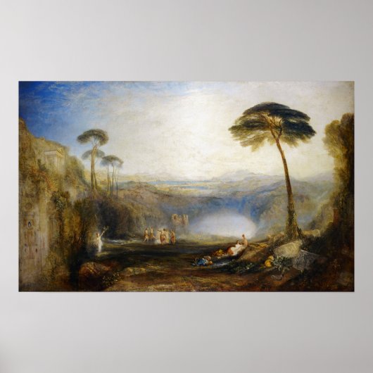 Poster William Turner - La toux d'or (Devant)