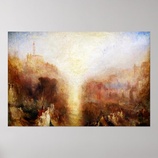 Poster William Turner - La Visite au Tombeau (Devant)