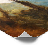 Poster William Turner - Lac Nemi (Coin)