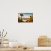 Poster William Turner - Lac Nemi (Cuisine)