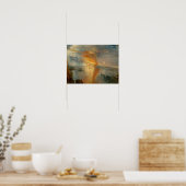 Poster William Turner - L'incendie du Parlement (Cuisine)