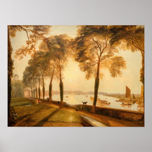Poster William Turner - Mortlake Terrace (Devant)