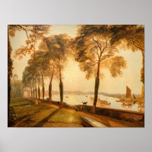 Poster William Turner - Mortlake Terrace (Devant)