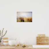 Poster William Turner - Quai de Venise, Palais ducal (Cuisine)
